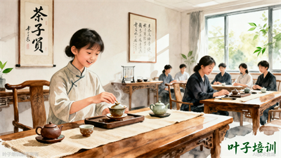 茶艺师培训课程收获有哪些？叶子职业培训学员学完直接上岗就业