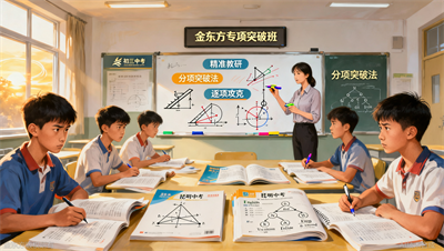 昆明中考专项突破班｜数学几何/物理力学/英语语法难点攻克