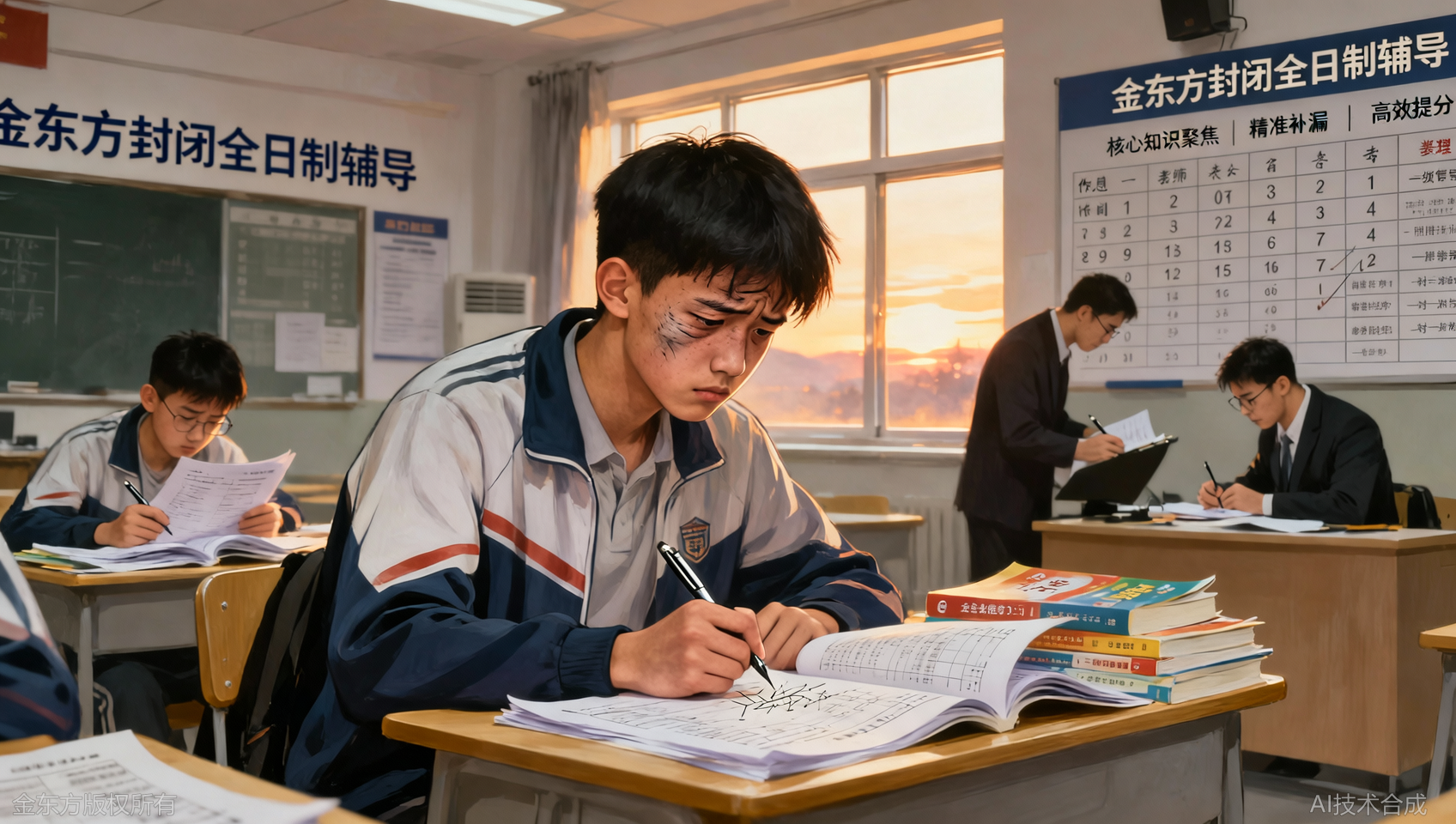 贵阳高三复读生辅导｜封闭全日制，核心知识高效备考