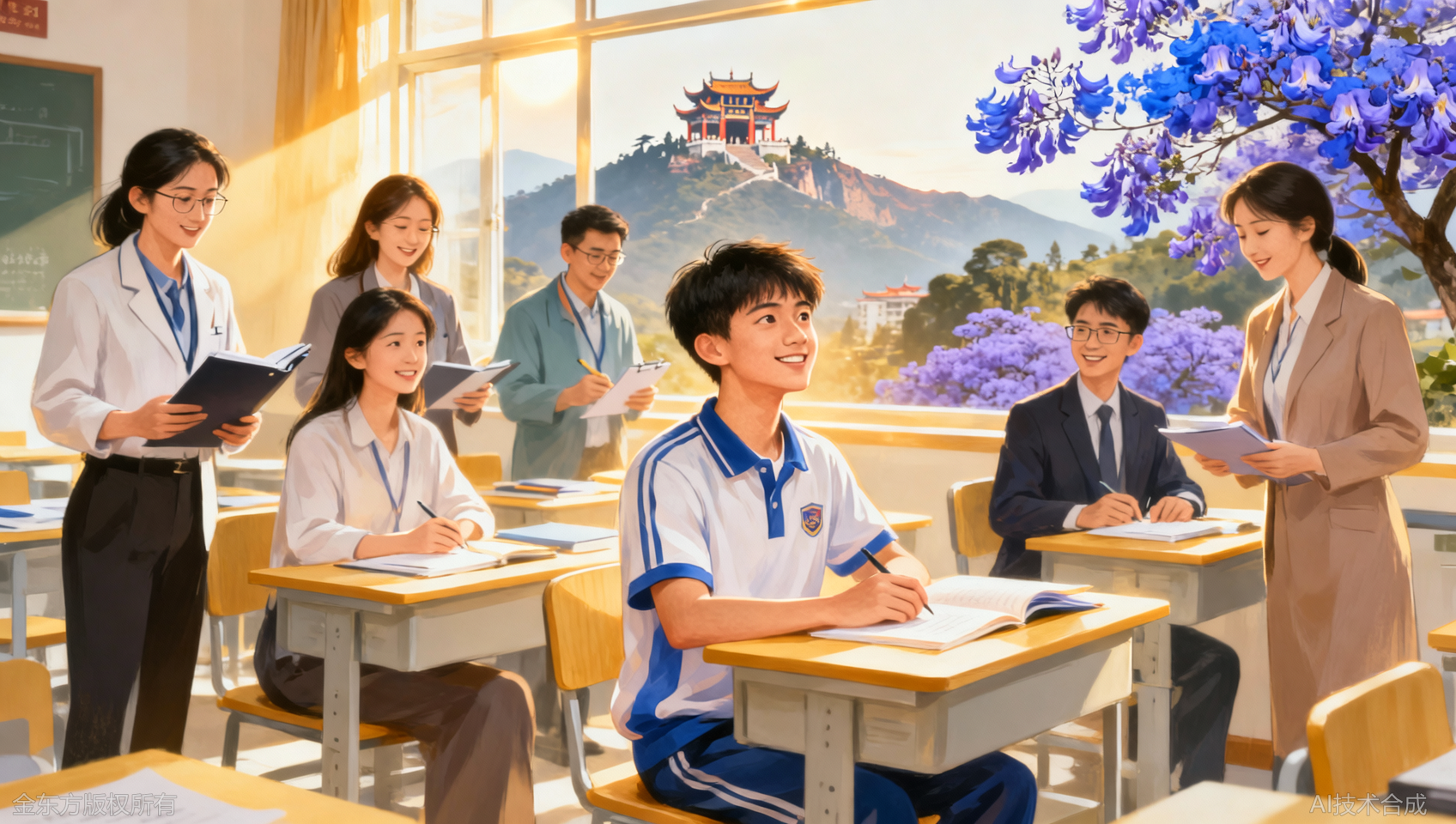 昆明高中6对1全程服务｜规划+教学+陪读，提升有保障