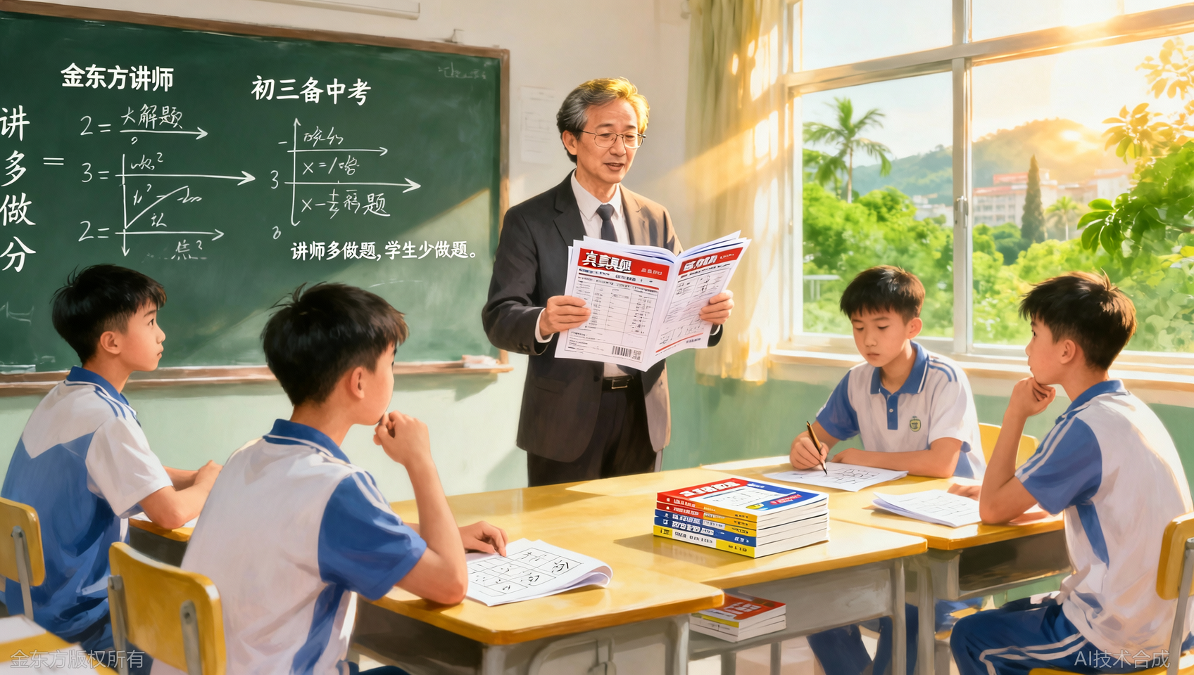 昆明中考文化课全托｜讲师精研真题，学生少做题多得分