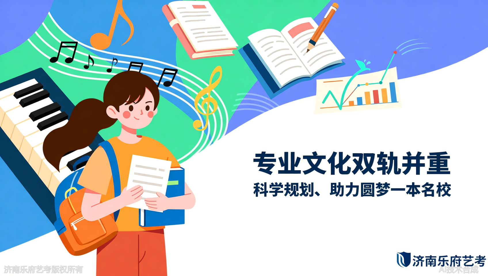 音乐生文化课300分如何冲一本？济南乐府艺考文化+专业双管齐下