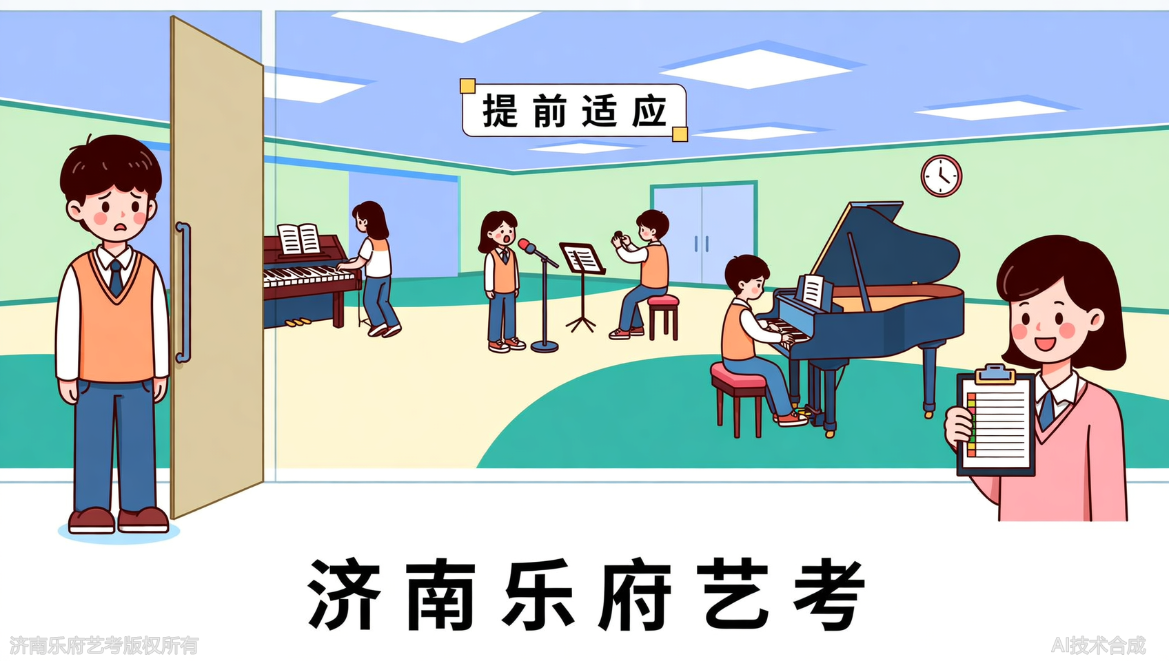 报名济南乐府艺考即送统考模拟考三次，还原真实考场压力