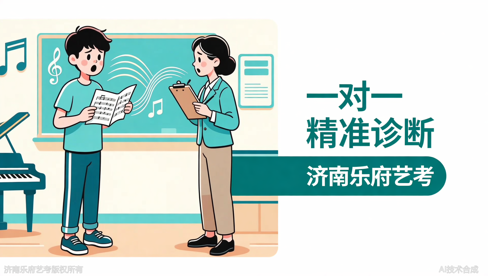 孩子声乐条件不错但分数平平？济南乐府艺考一对一精准诊断