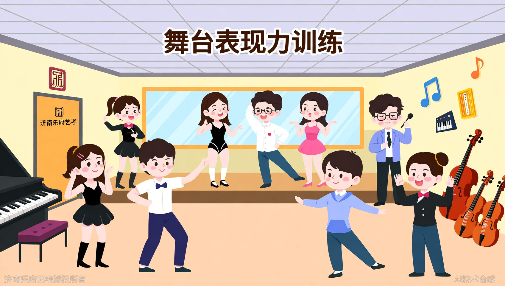 音乐生舞台表现力弱？济南乐府艺考每月大师课+音乐会观摩