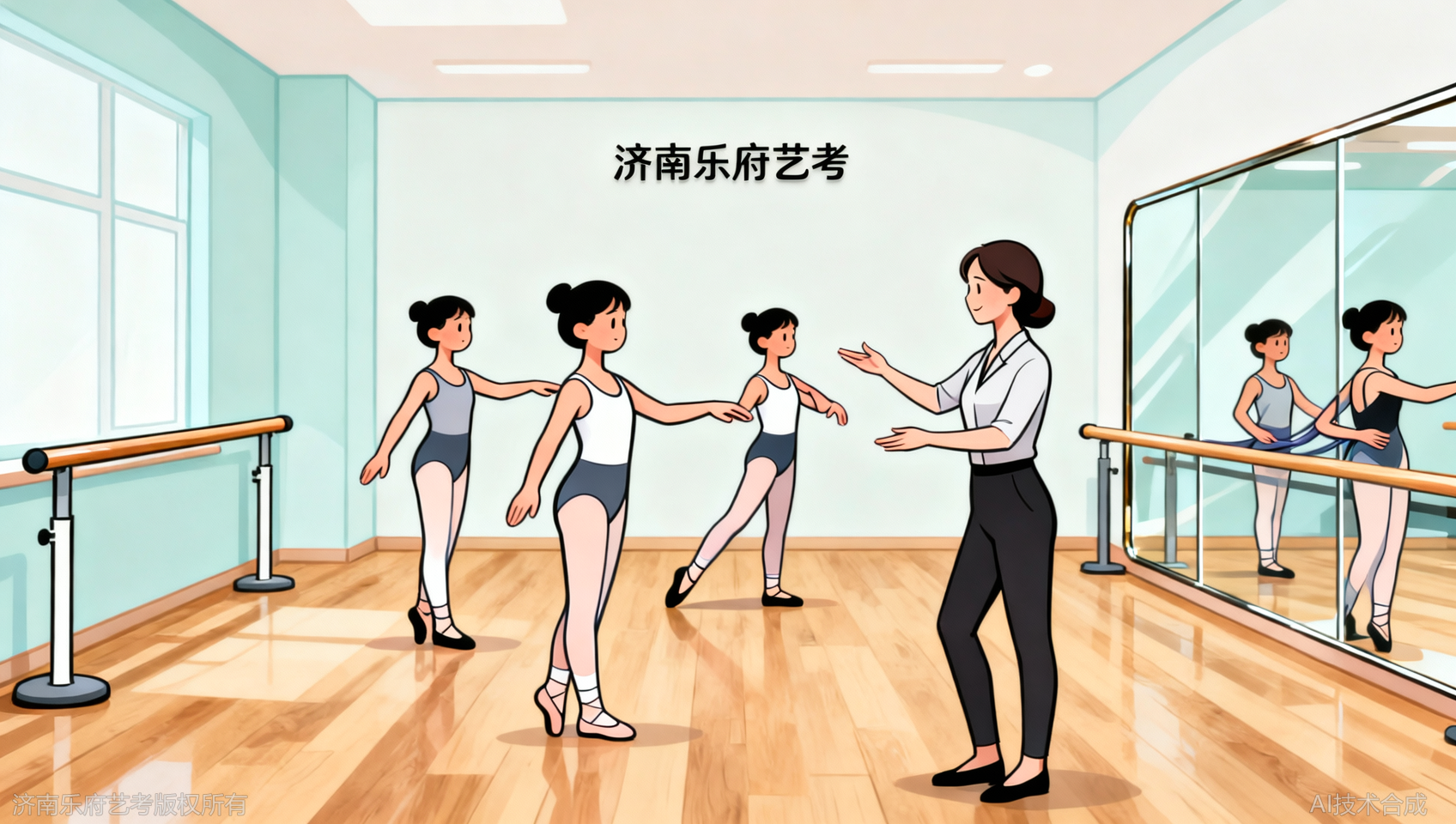 音乐艺考形体课到底练什么？济南乐府艺考形体老师现场教学
