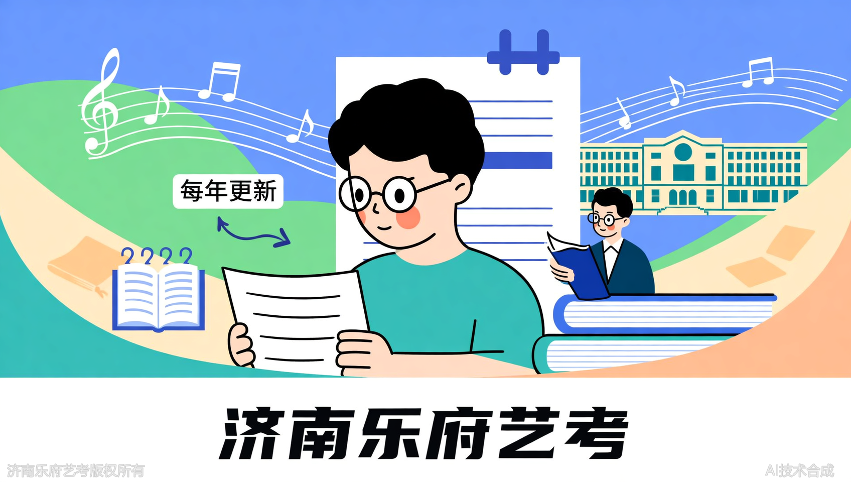 济南乐府艺考教材由高校教授参与编写，每年更新一次