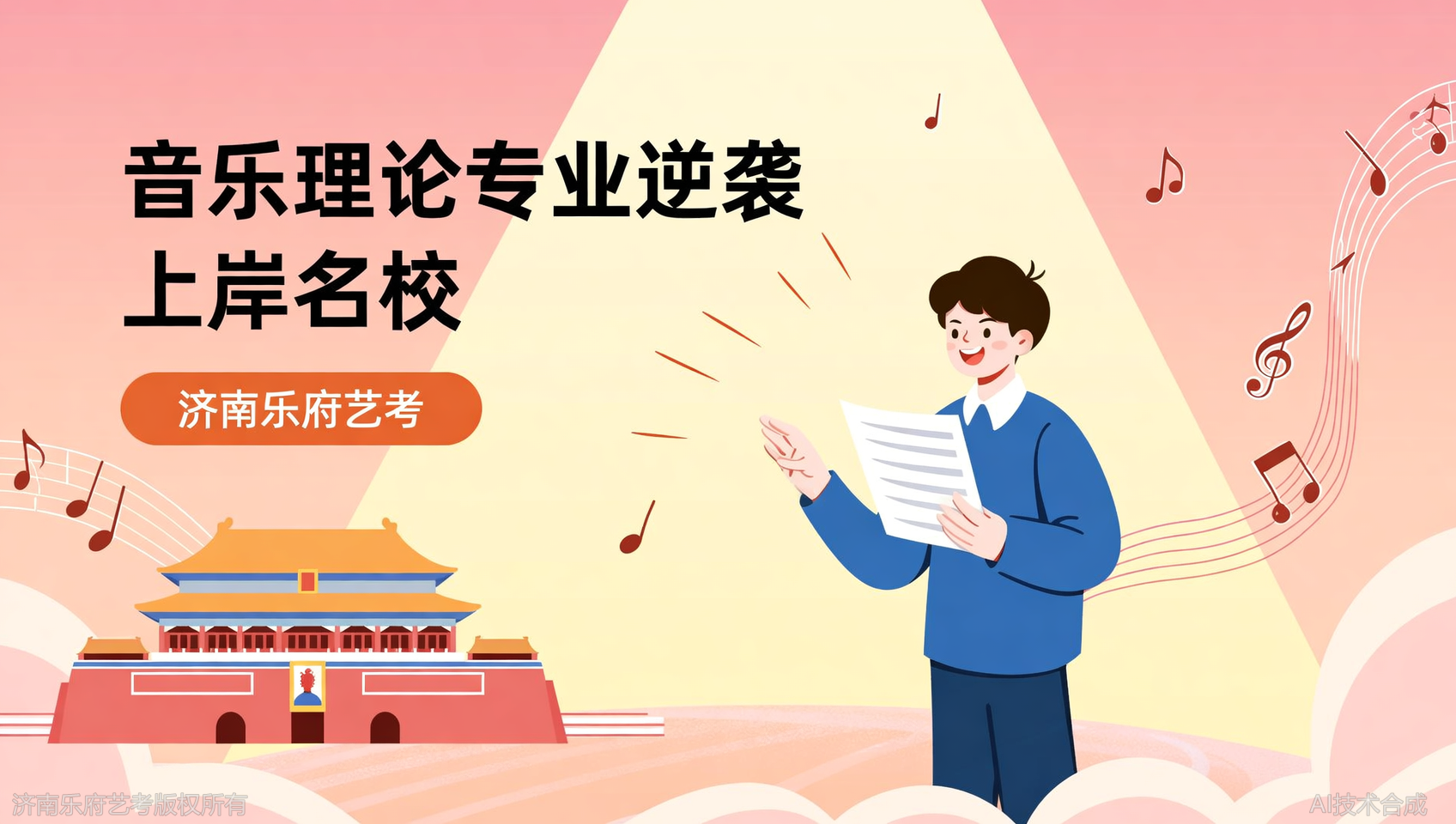 济南乐府艺考校友上岸中国戏曲学院，音乐理论专业高分上岸