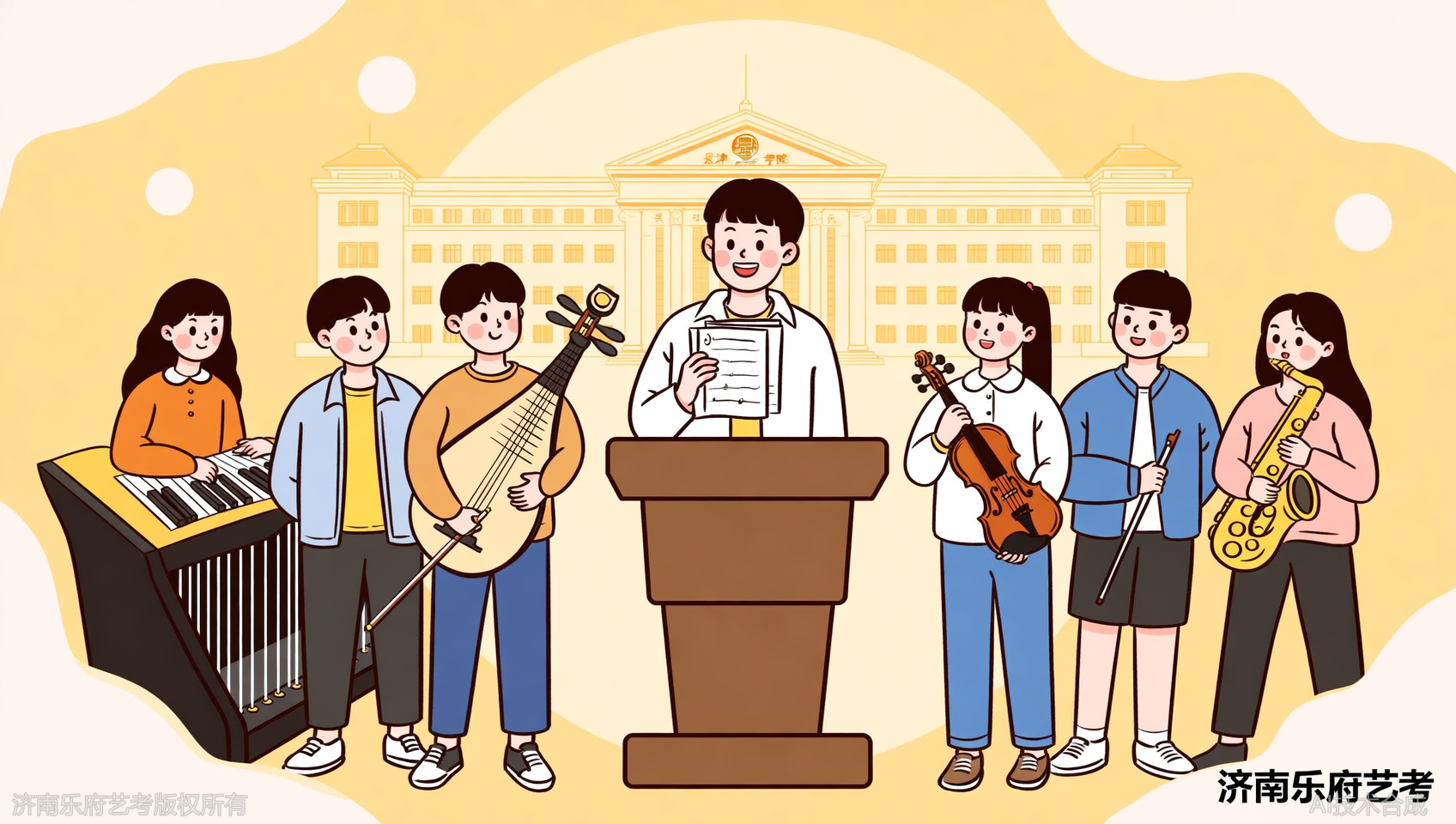 济南乐府艺考校友圈：已上岸天津音乐学院学长经验分享