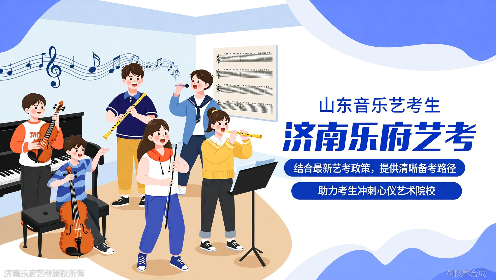 2026届音乐生必看：济南乐府艺考五阶段备考路线图