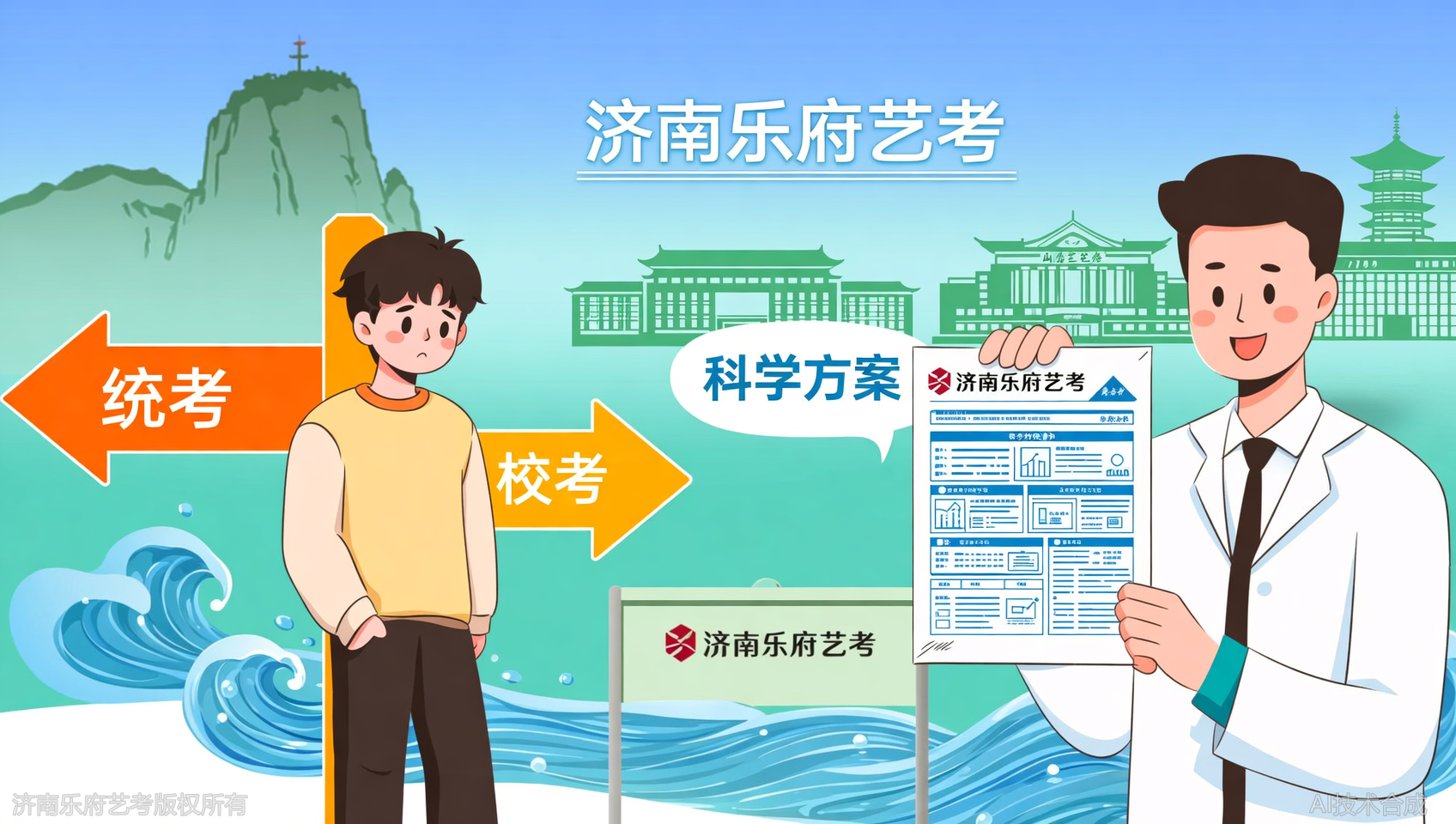 校考与统考如何平衡？济南乐府艺考双管齐下方案来了