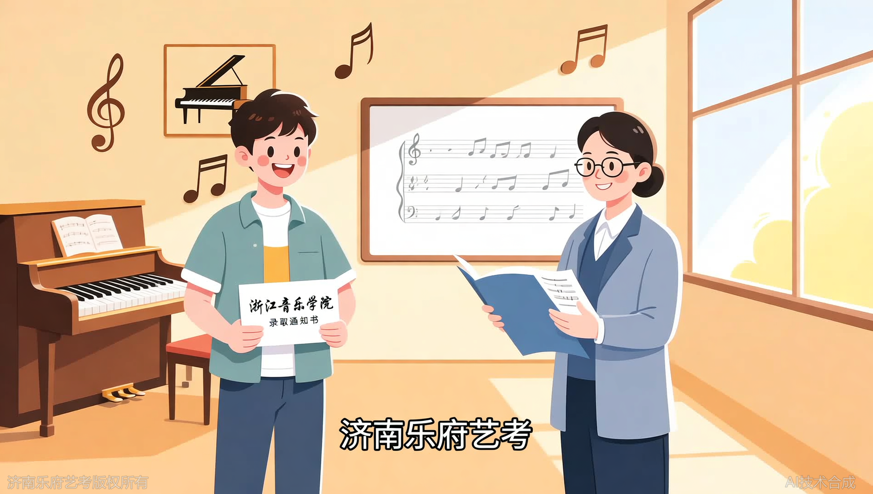 成功上岸浙江音乐学院，感谢济南乐府艺考理论课老师