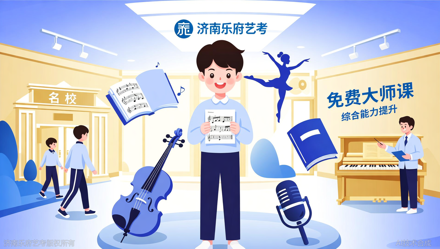 大师课后孩子说&ldquo;廖昌永教授的话我记一辈子&rdquo;，济南乐府艺考值得