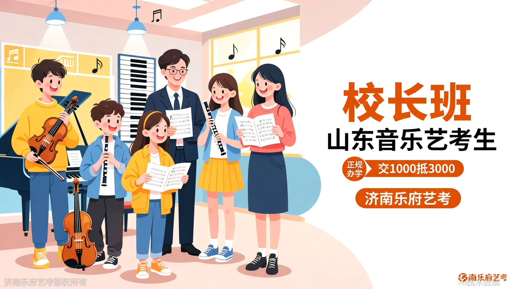 交1000抵3000，济南乐府艺考校长班早鸟优惠今日开启