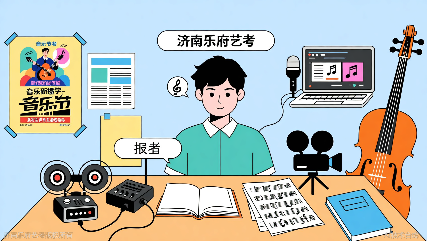 音乐传播学、新闻学怎么考？济南乐府艺考理论专业作品集指导
