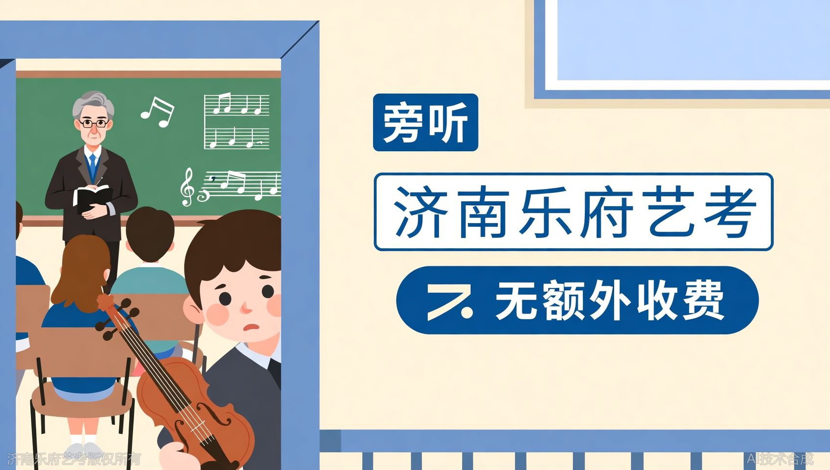 济南乐府艺考大师课旁听机会多，其他机构要额外收费吗？