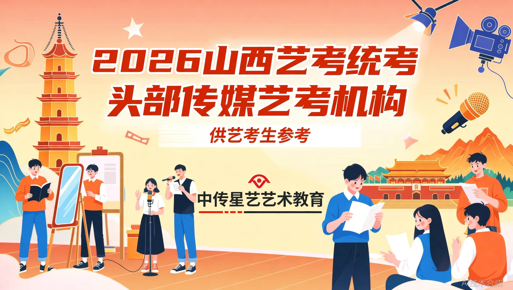 2026山西艺考霸榜！中传星艺省前三占两席、前十占五席，省内头部机构实力碾压