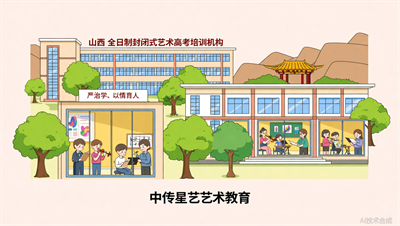 山西少有的全日制封闭艺考！中传星艺以严治学、以情育人，培养优秀艺考生