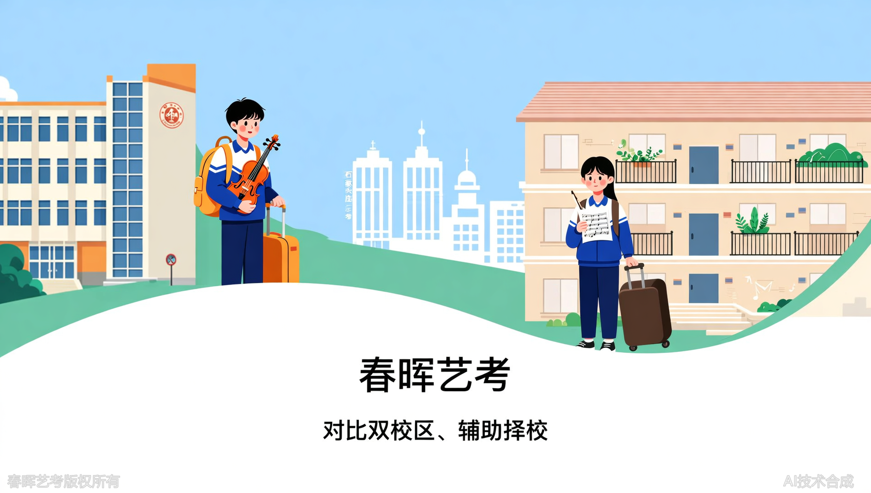 石家庄音乐艺考培训住宿校区和走读校区怎么选？河北春晖艺考双校区模式全面对比