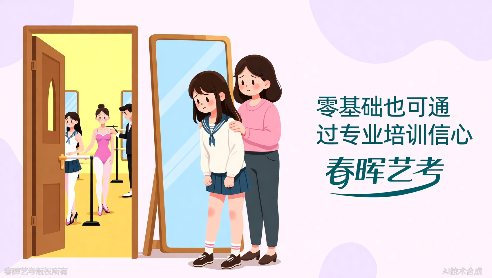担心孩子体态不好学不了服表？河北春晖艺考体态矫正+台步塑形，零基础也能走出超模范