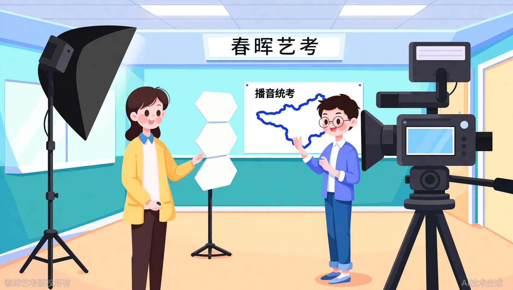 河北春晖艺考播音班对比其他机构：小班教学+1:1上镜模拟，谁更懂统考考评分离？