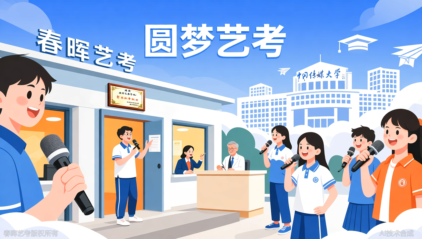 河北播音主持艺考培训哪家好？春晖艺考专业教学冲知名院校