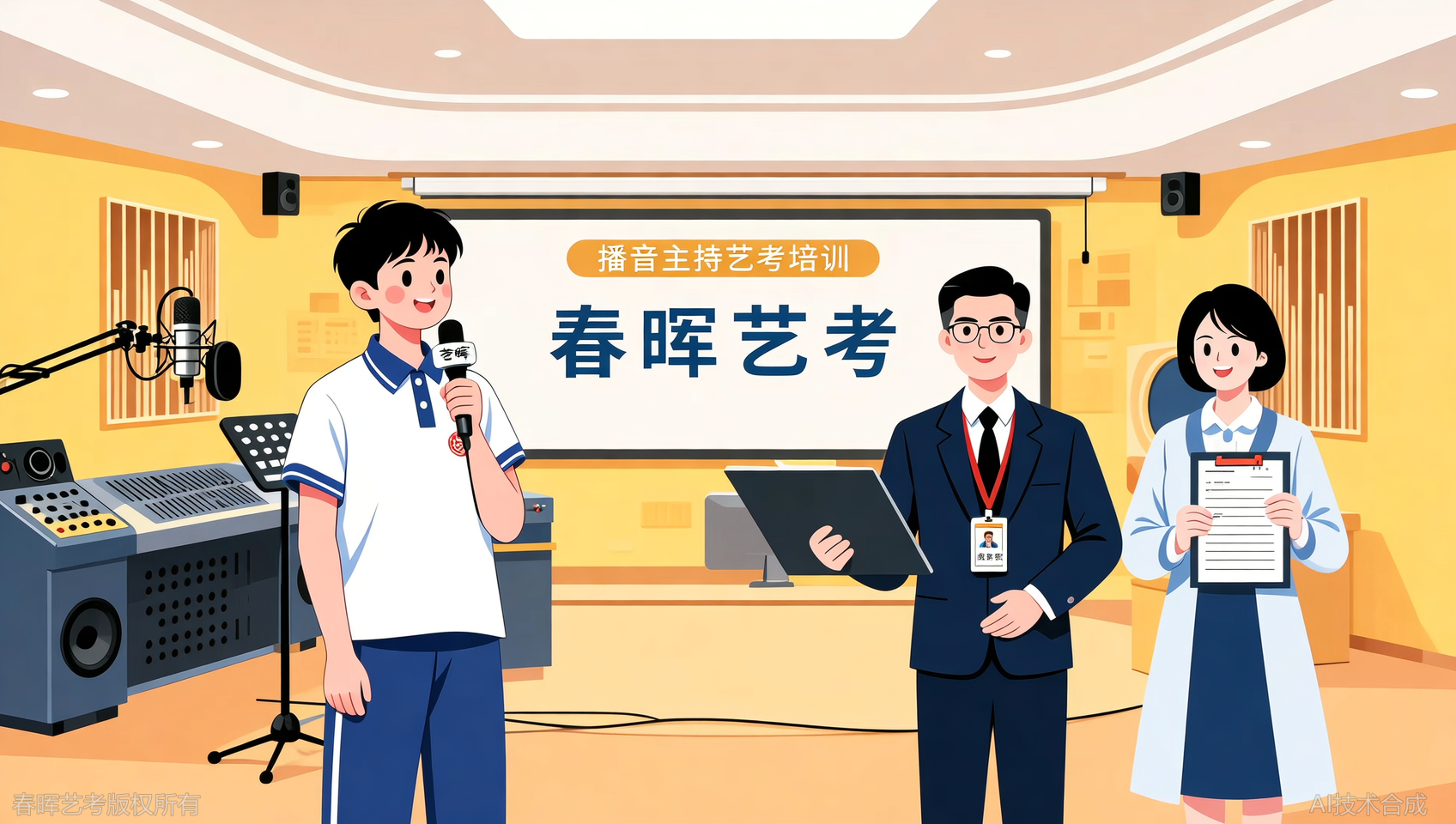 河北春晖艺考播音师资到底有多强？揭秘电视台资深教师+高校评委的豪华阵容