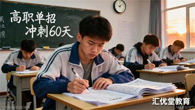 我在哈尔滨汇优堂冲刺高职单招的60天：从迷茫到成为准大学生