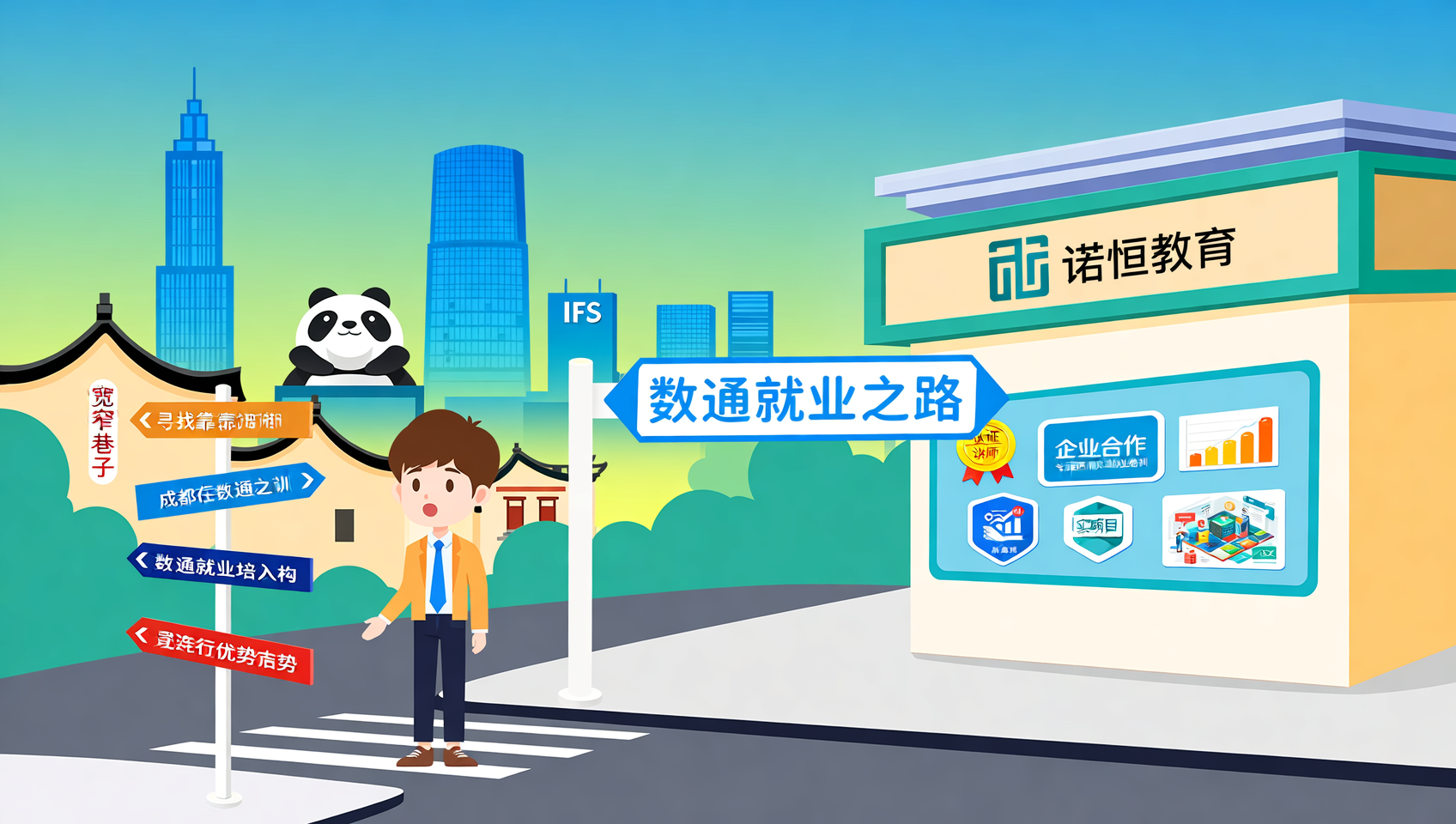 成都数通培训怎么选？诺恒教育专注就业方向
