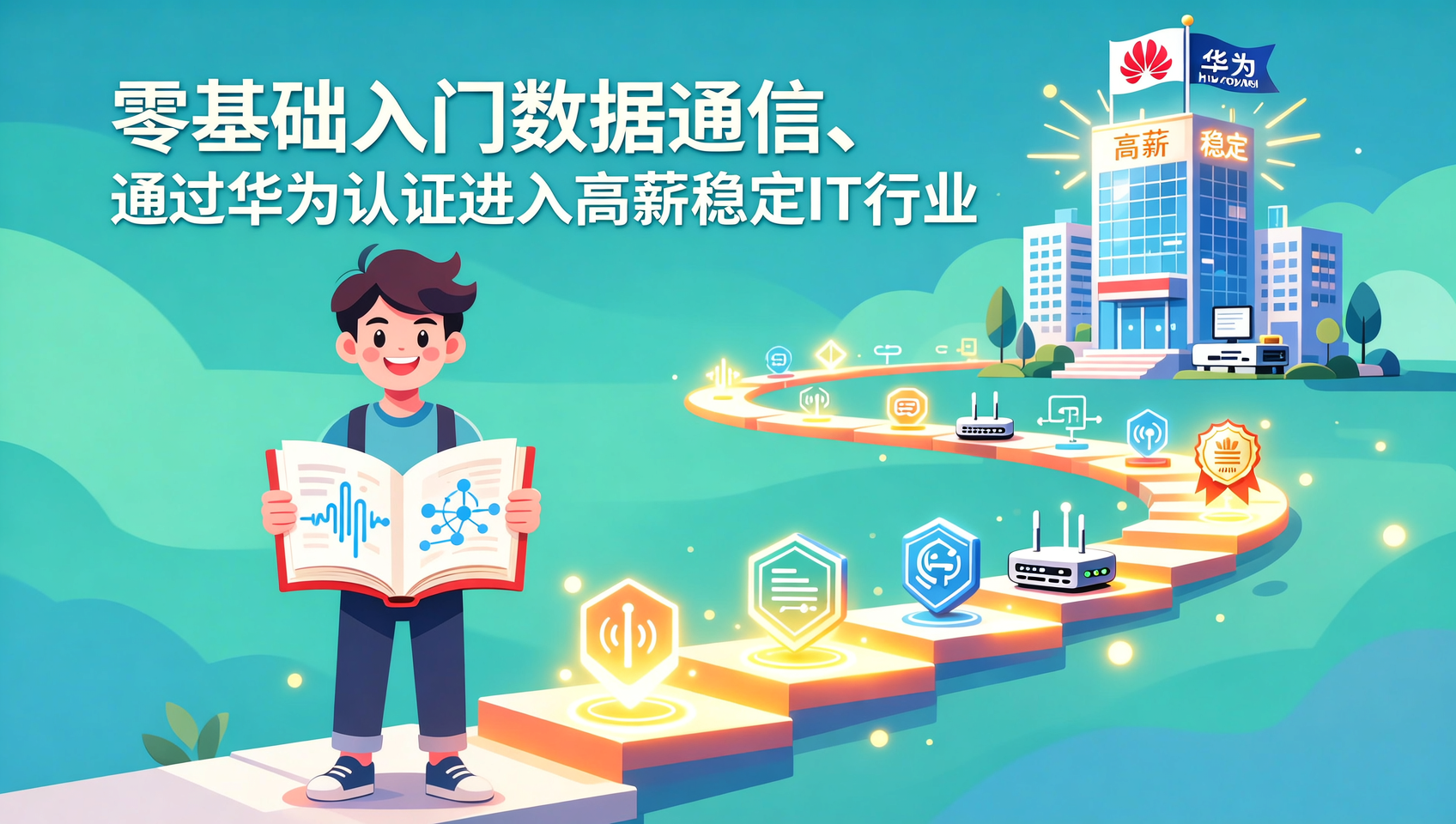 诺恒教育｜数通入门到精通，华为认证全程对接