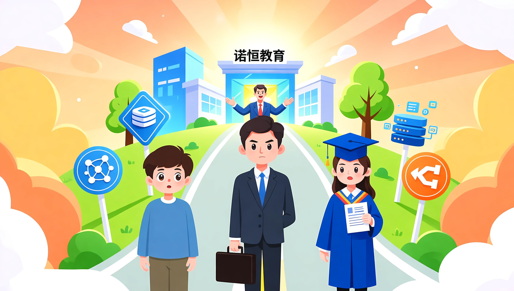 零基础/转行/应届生，都适合的数通培训｜诺恒教育