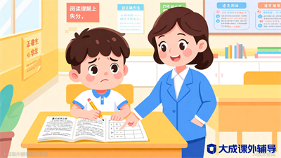 四年级语文阅读理解丢分严重？大成教育刷题班教你&ldquo;三步读题法&rdquo;
