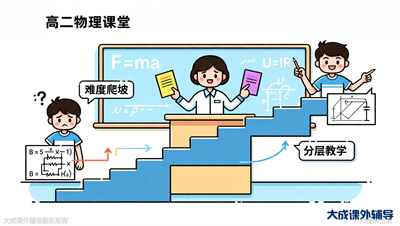 高二物理培优班试听对比：大成教育的分层教学更懂学生
