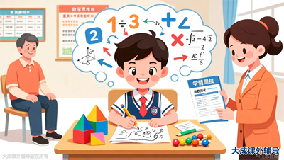 小学奥数培优班，大成教育提供学情周报