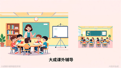四年级语文刷题班选大班还是小班？大成教育6人小班实测