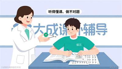 初三物理一对一辅导，大成教育如何解决&ldquo;听得懂做不对&rdquo;？