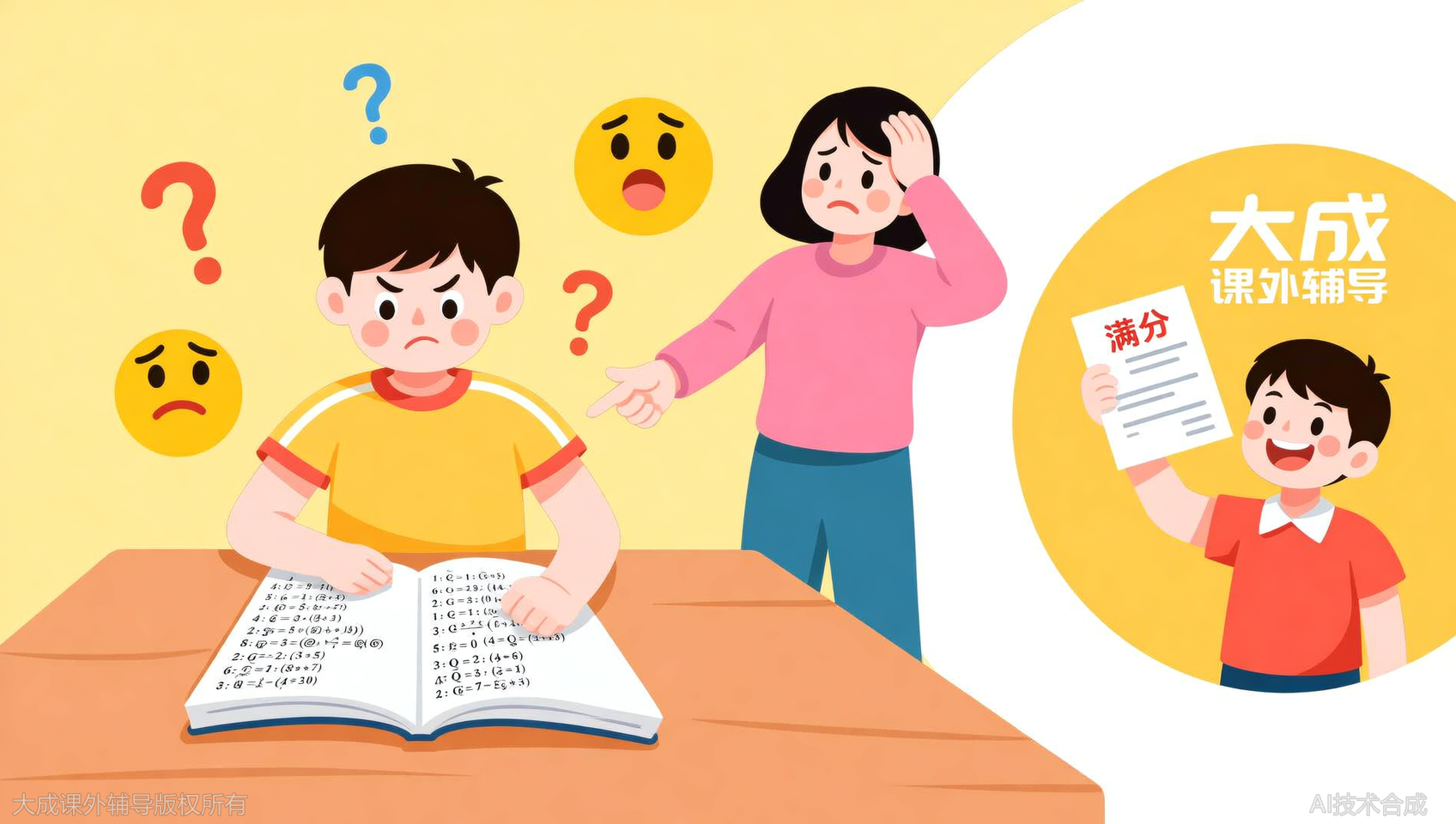 五年级奥数学不懂，还要坚持吗？大成教育刷题班让孩子找到自信