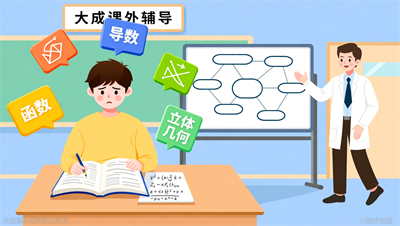 高三数学一轮复习跟不上？大成教育全日制冲刺班帮你重筑知识框架