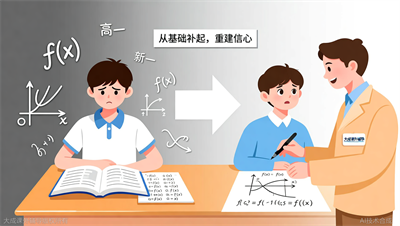 高一数学函数部分学不懂？大成教育一对一辅导从基础概念重建信心
