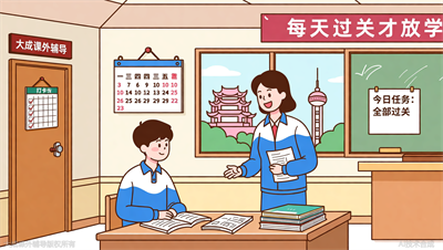中考全托一对一，大成教育如何做到&ldquo;每天过关才放学&rdquo;？
