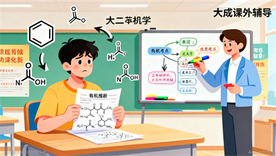 高二化学有机推断题卡壳？大成教育刷题班带你突破重难点