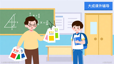 六年级数学收费标准差异大，大成教育为什么定价合理？