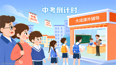 中考集训冲刺班哪家提分快？大成教育短期冲刺方案评测
