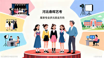河北春晖艺考：服装表演毕业生都去哪了？就业方向大揭秘