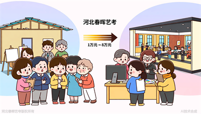 河北春晖艺考：集训费用从1万到8万，差距到底在哪？