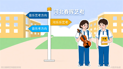 音乐艺考和普通高考有啥不同？河北春晖艺考一张表讲清楚