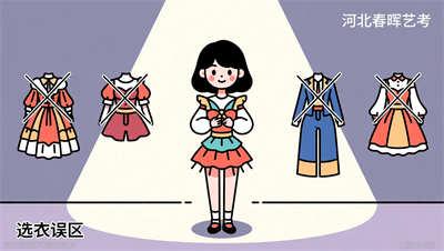河北春晖艺考：服装表演艺考服装选择误区，你中招了吗