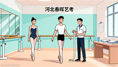 河北春晖艺考：形体测量、台步训练，专业机构这样教