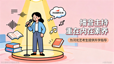 河北春晖艺考提醒：播音主持不是&ldquo;靠脸吃饭&rdquo;，这五类人更有潜力