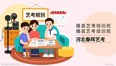 河北春晖艺考：普通家庭如何选高性价比播音培训班？真实账本分享